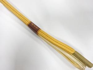 未使用品　正絹　手組帯締め